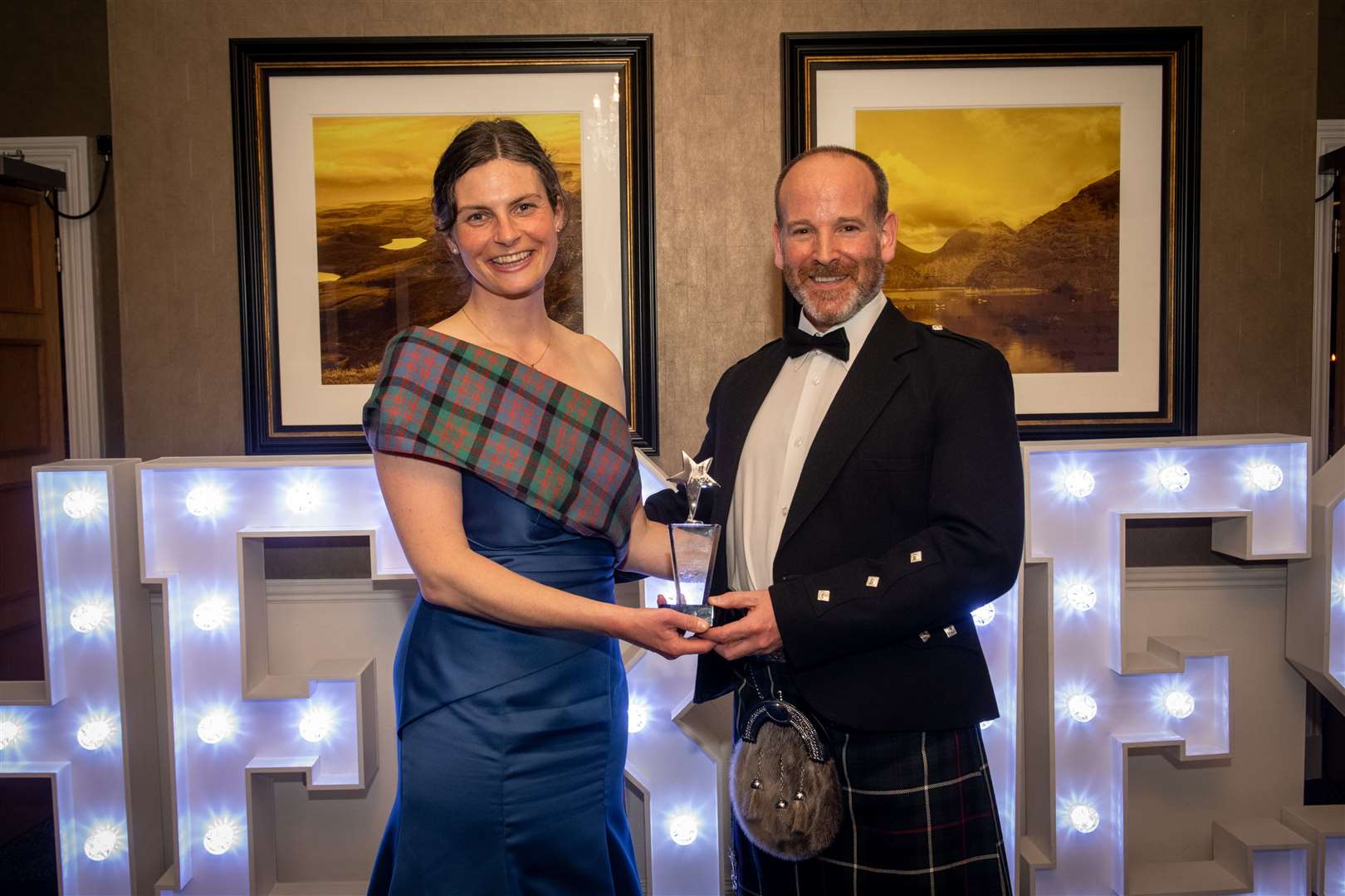 PICT members Dr Catherine Brown and Stuart Abel. Picture: Callum Mackay