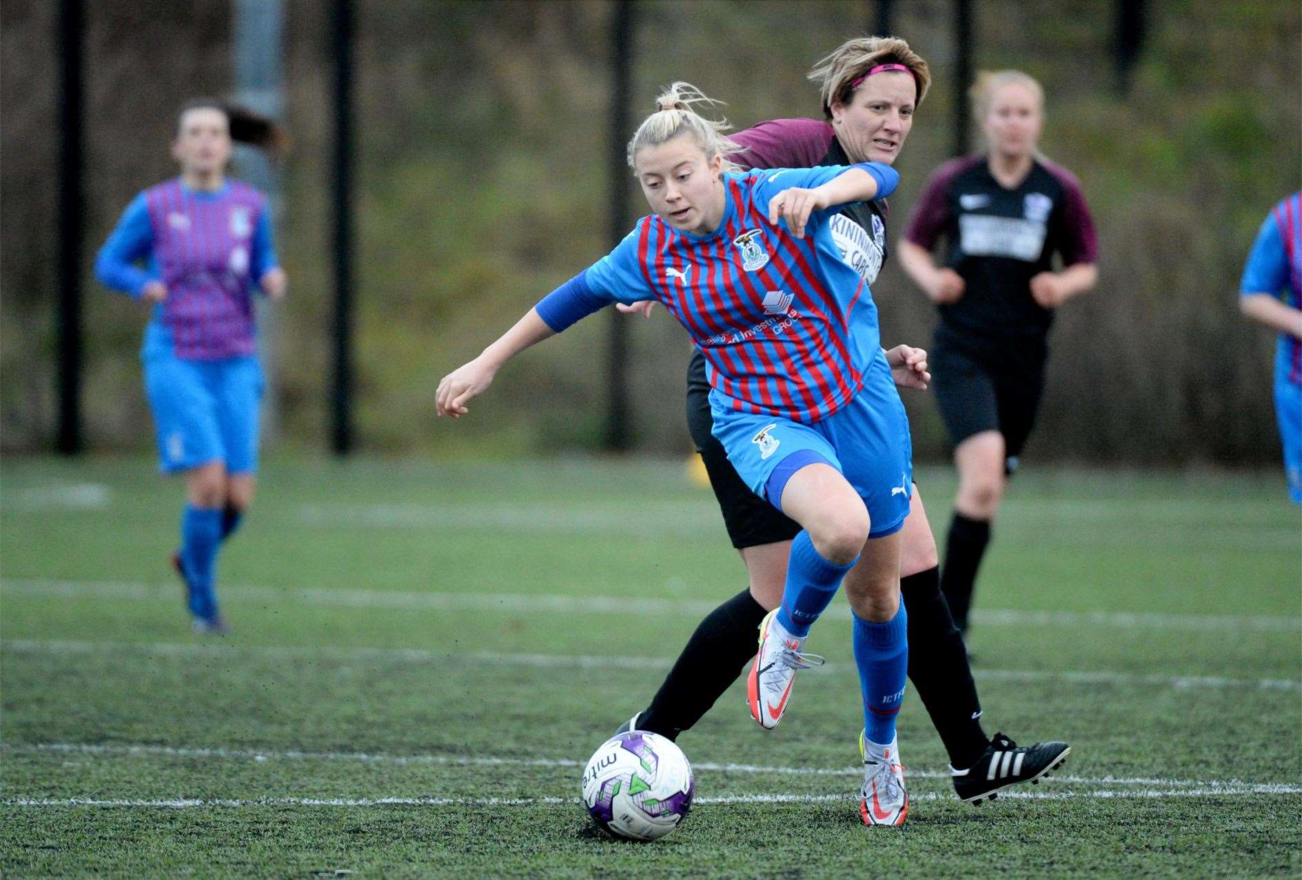 Rhea Hossack in action for Caley Thistle. Picture: James Mackenzie