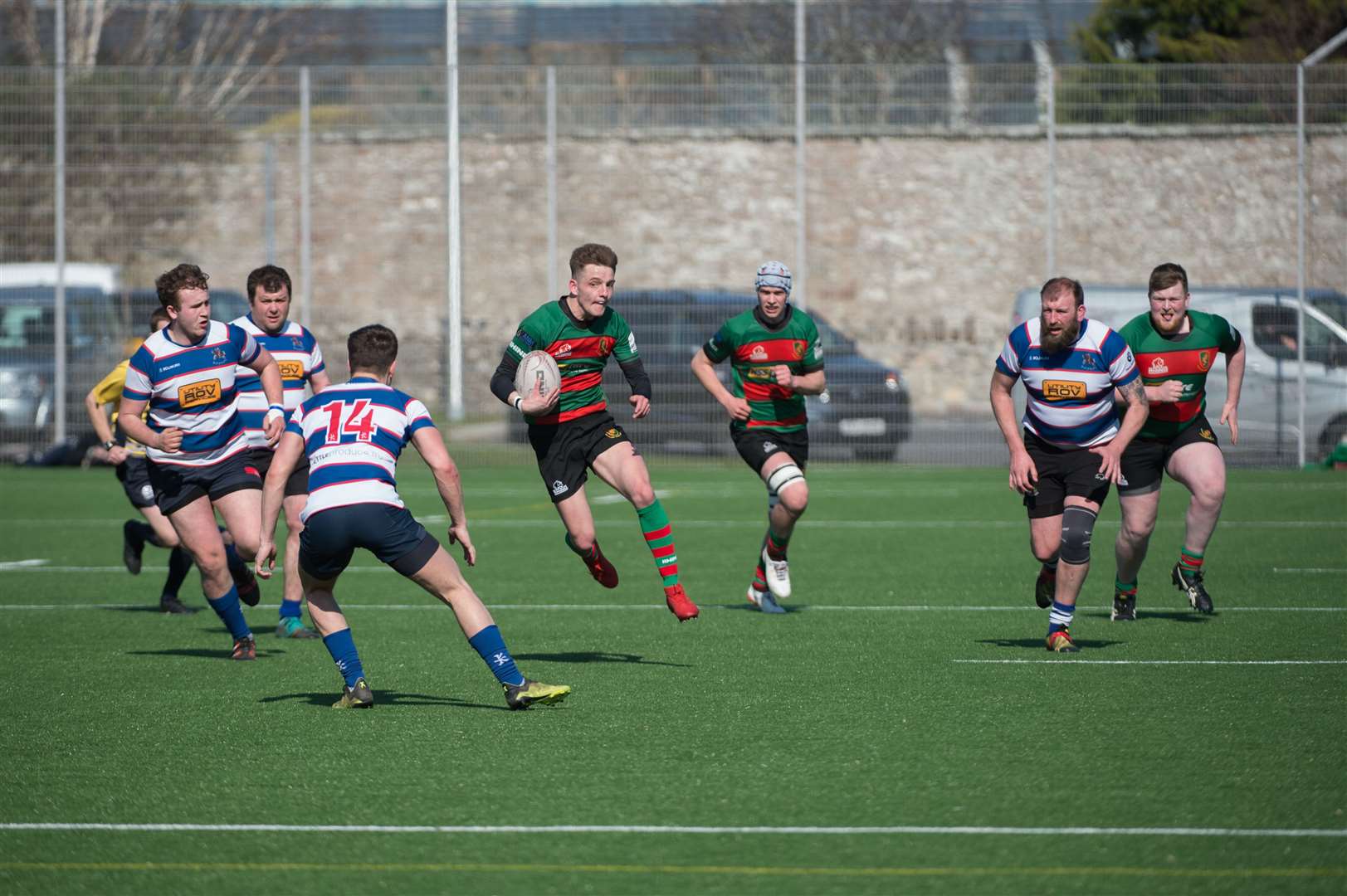 Highland play their first competitive game of the new season on Saturday against Watsonian RFC in the Scottish Cup. Picture: Callum Mackay. Image No.043708