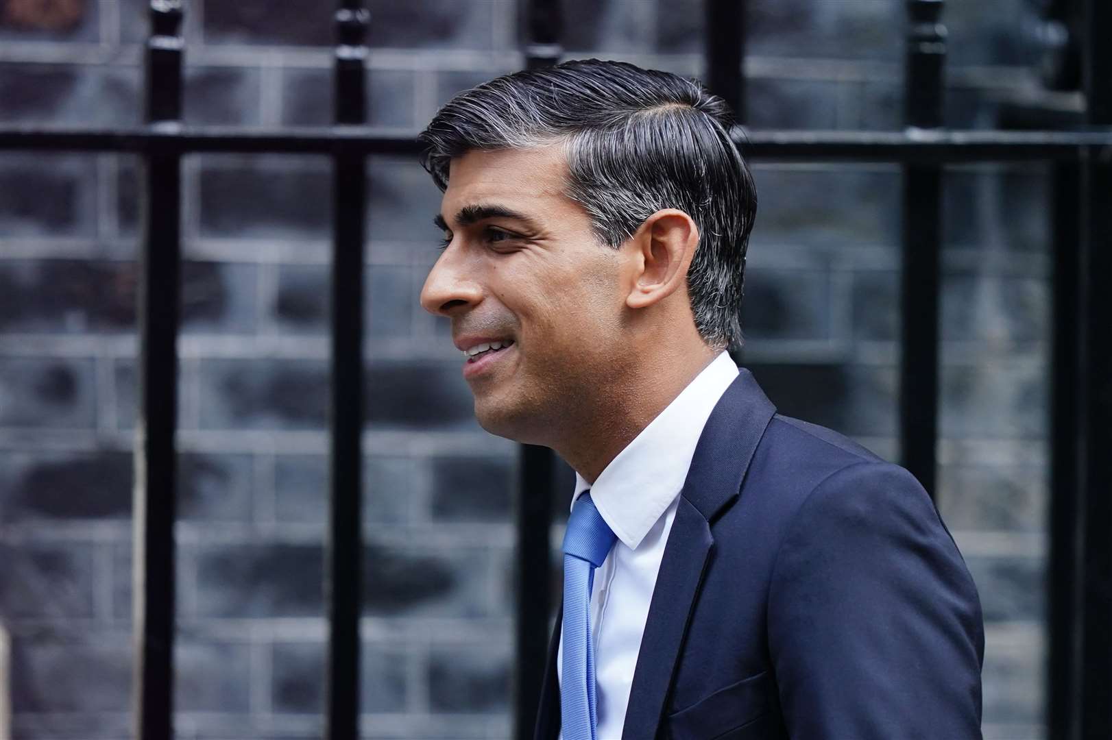 Prime Minister Rishi Sunak departs 10 Downing Street, London, to attend Prime Minister’s Questions (Aaron Chown/PA)