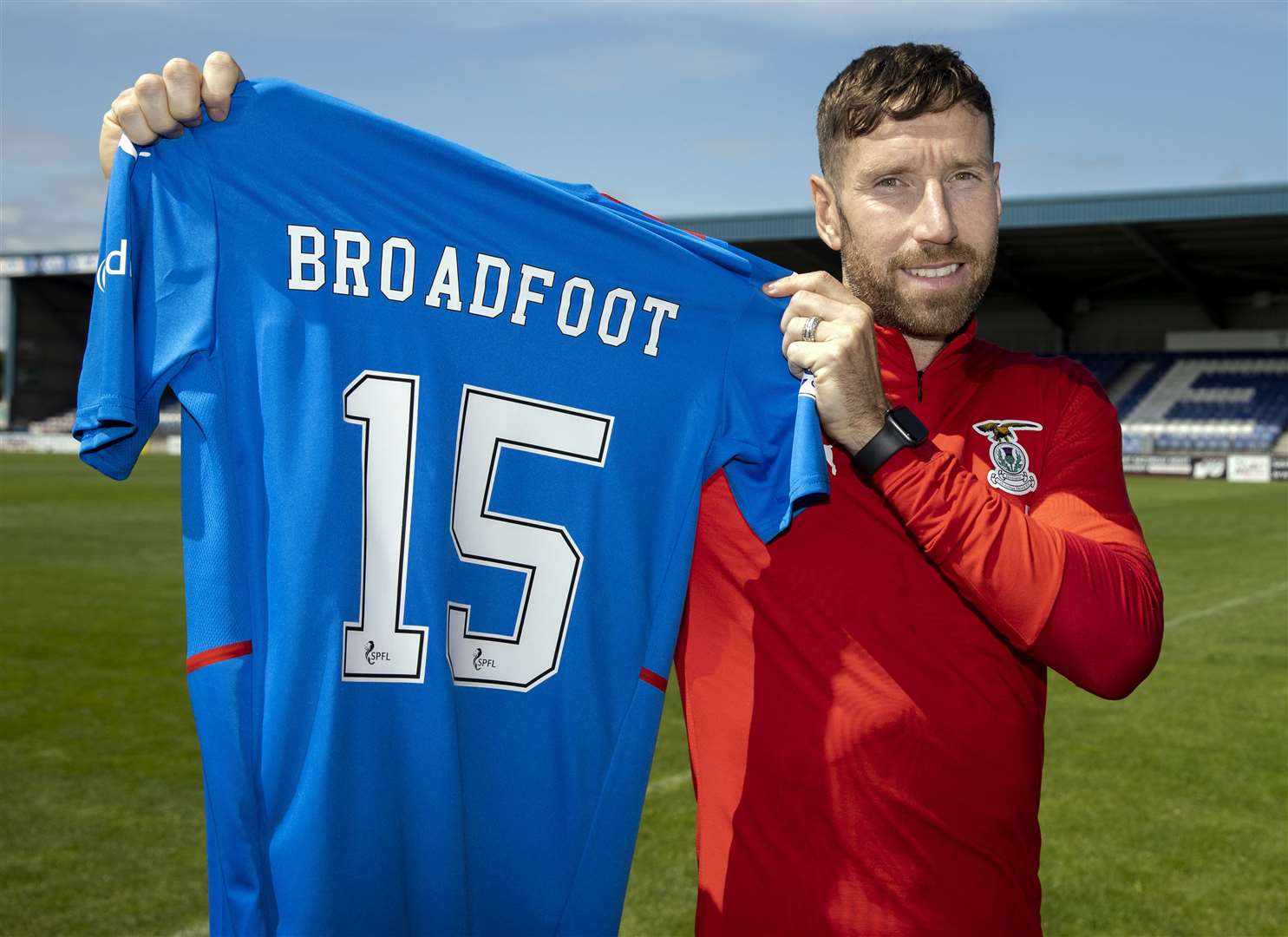 Kirk Broadfoot was tempted north by the challenge of getting Caley Thistle back into the Premiership. Picture: Ken Macpherson