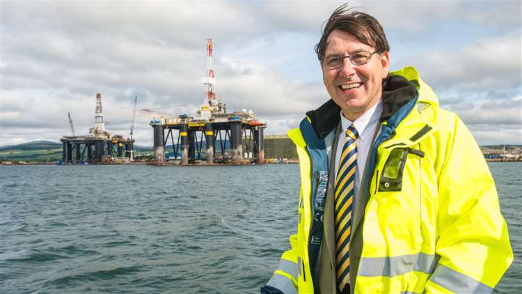 Port of Cromarty Firth chief executive Bob Buskie. Picture: Callum Mackay.