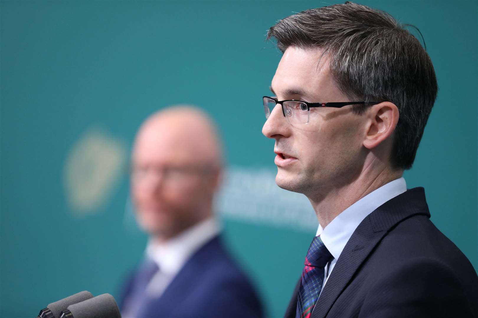 Acting chief medical officer Dr Ronan Glynn said it is “very clear” the dinner was not in line with public health guidance (Julien Behal/PA).