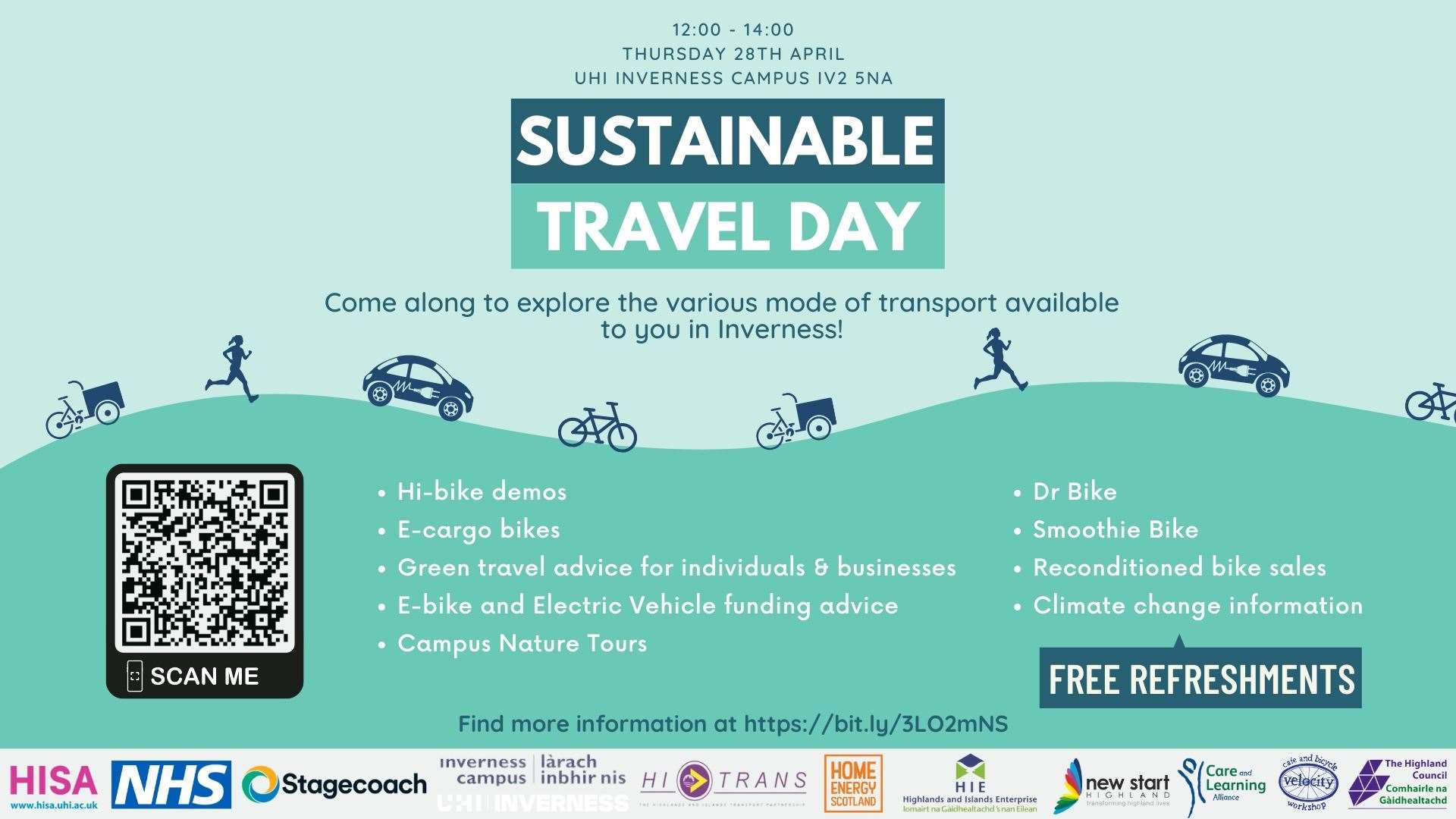 Poster for Sustainable Travel Day.