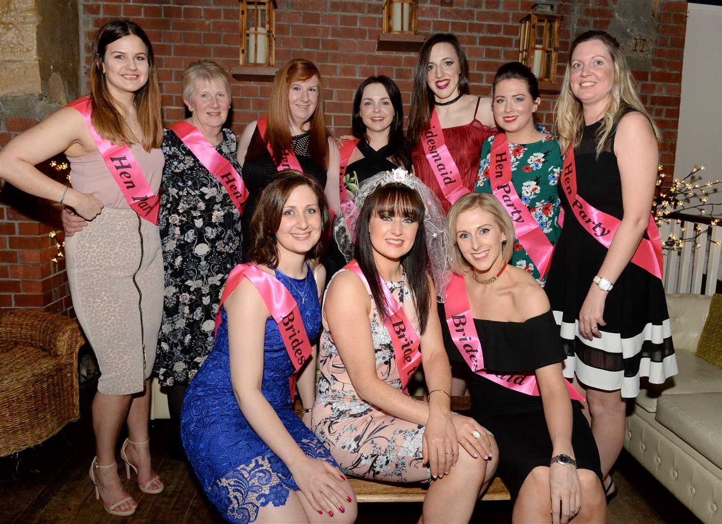 Alison Henderson, soon to be Glennie, enjoys her hen night at the White Room. Picture: Gary Anthony.
