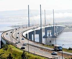The transformer has been deemed to heavy for the Kessock Bridge.