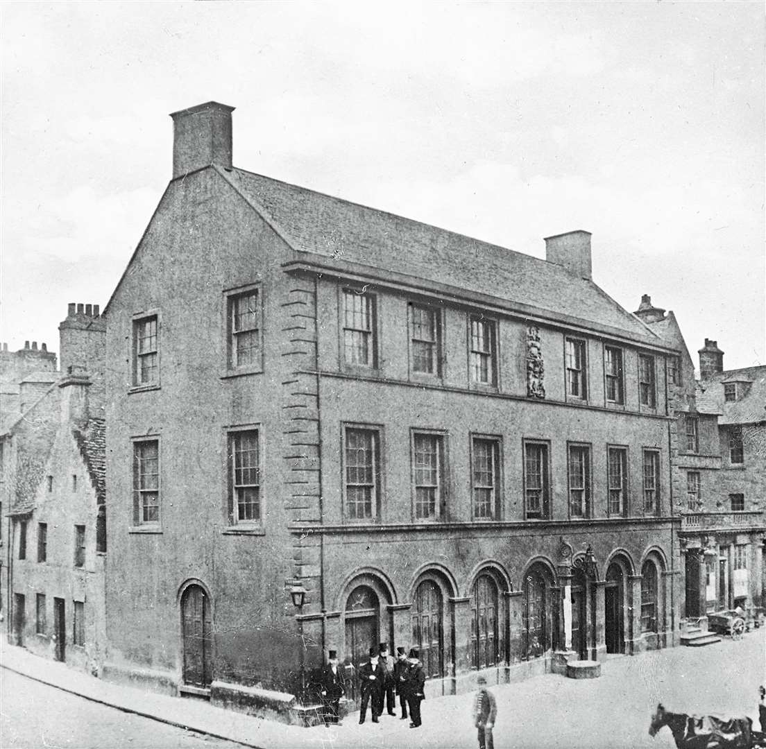 Inverness Town House. Picture: Cook Collection, Inverness Museum & Art Gallery.
