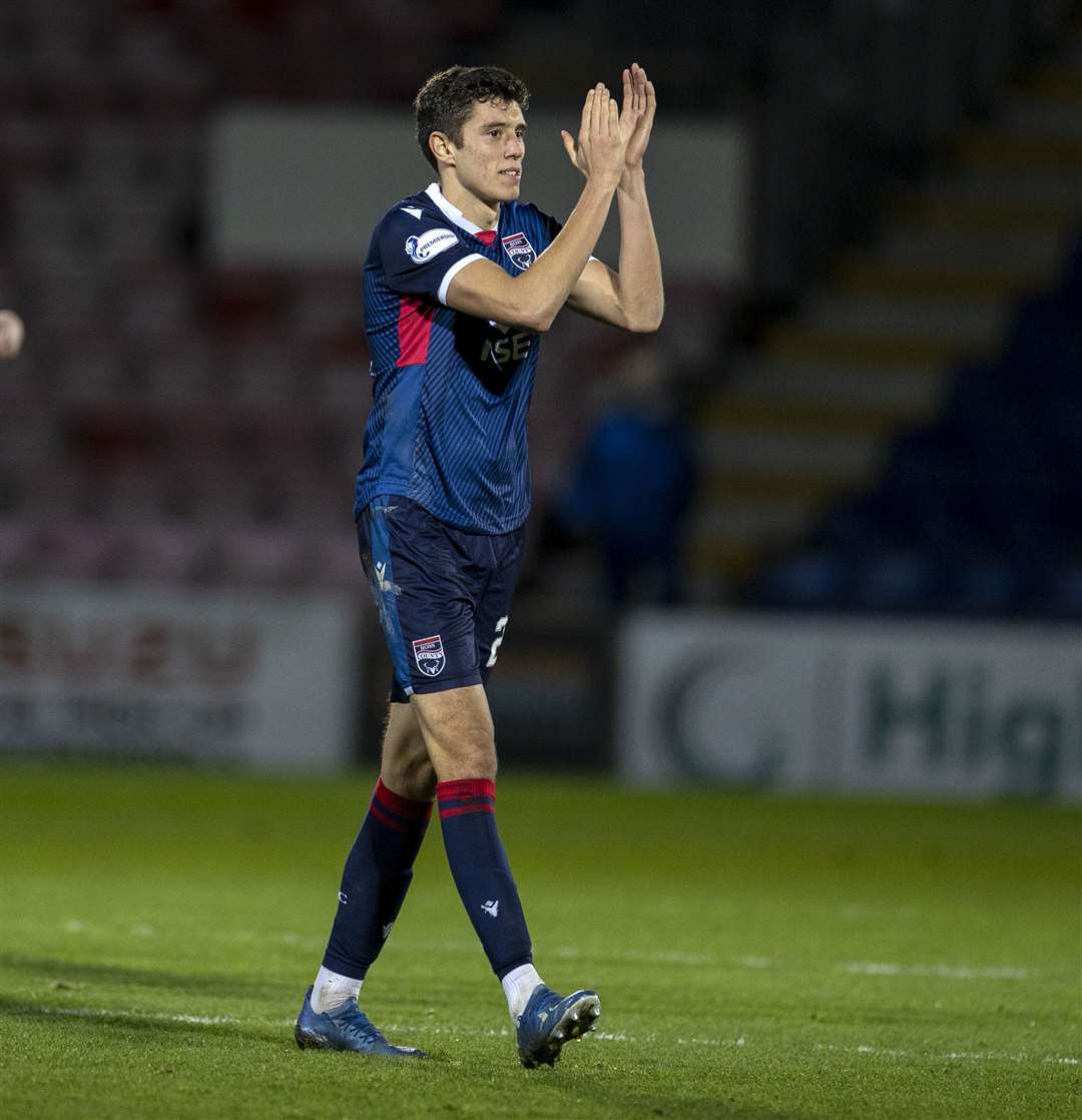 Ross Stewart left Ross County to sign for Sunderland in January 2021. Picture: Ken Macpherson