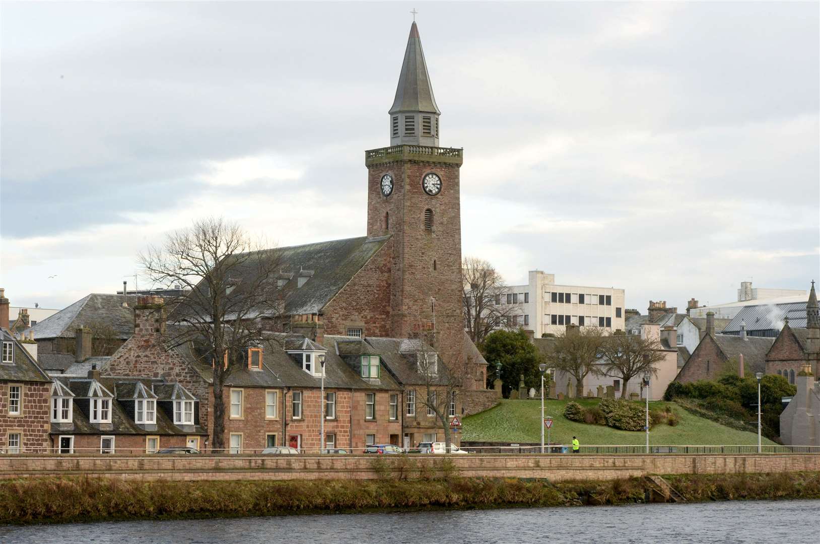 Old High Church is an historic landmark on Inverness's waterfront.