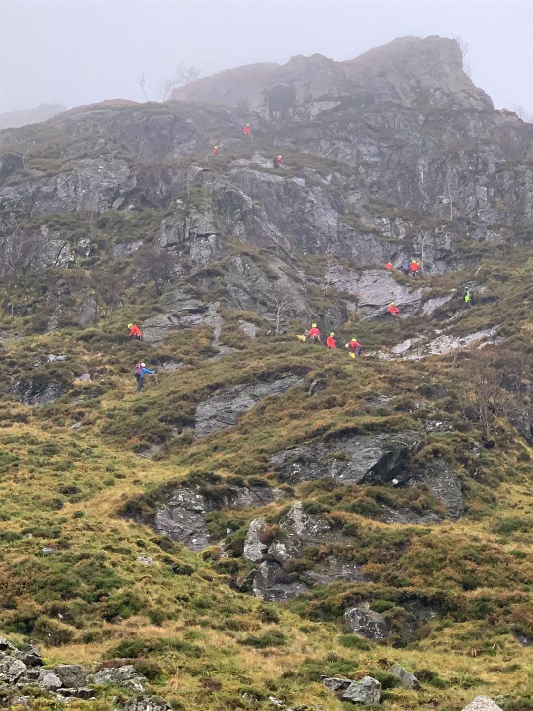 Mountain rescues are on the rise in the Highlands. Picture: Police Scotland.