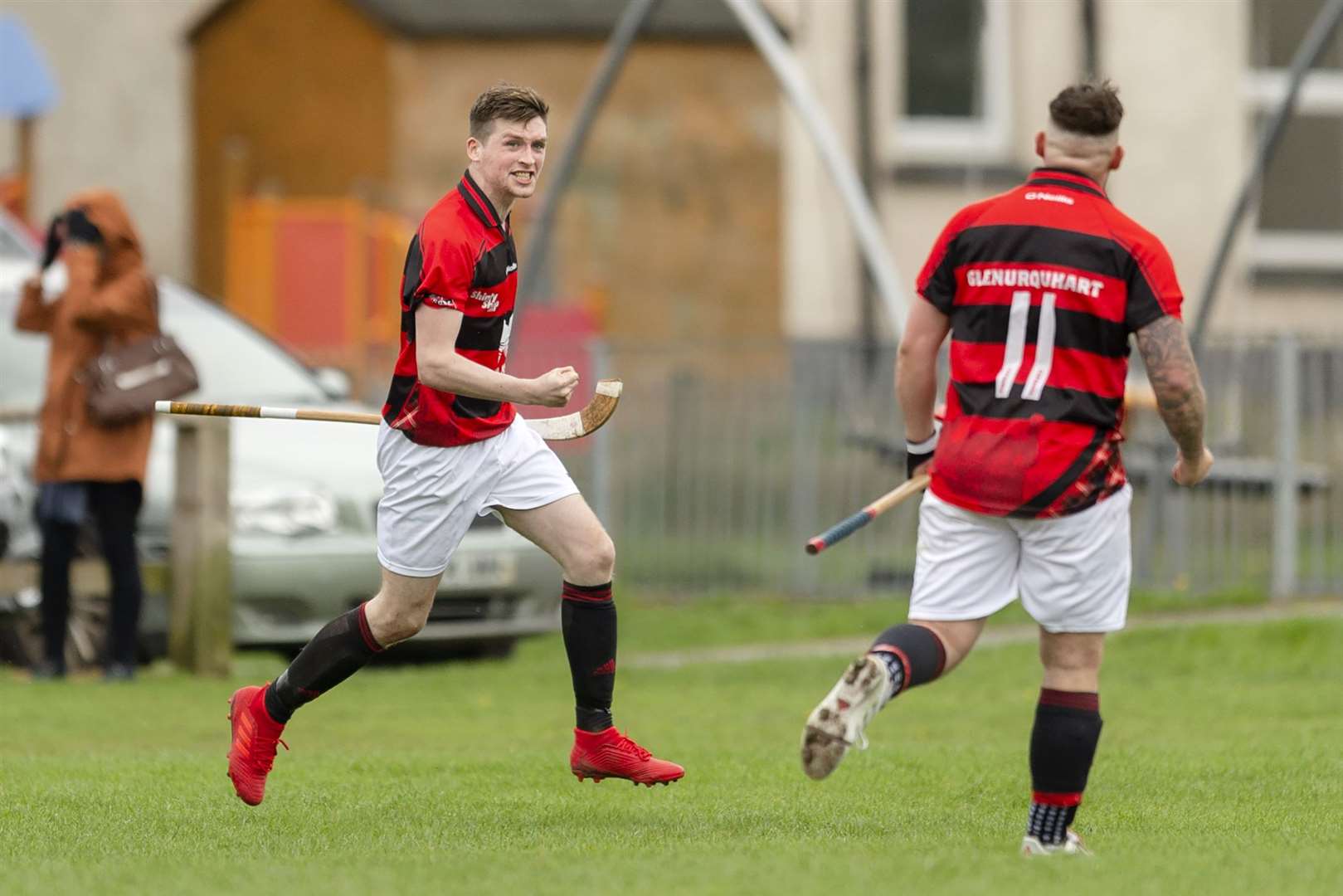 Glenurquhart thought they won the shinty hurling clash in Ireland. But so did Bandon.