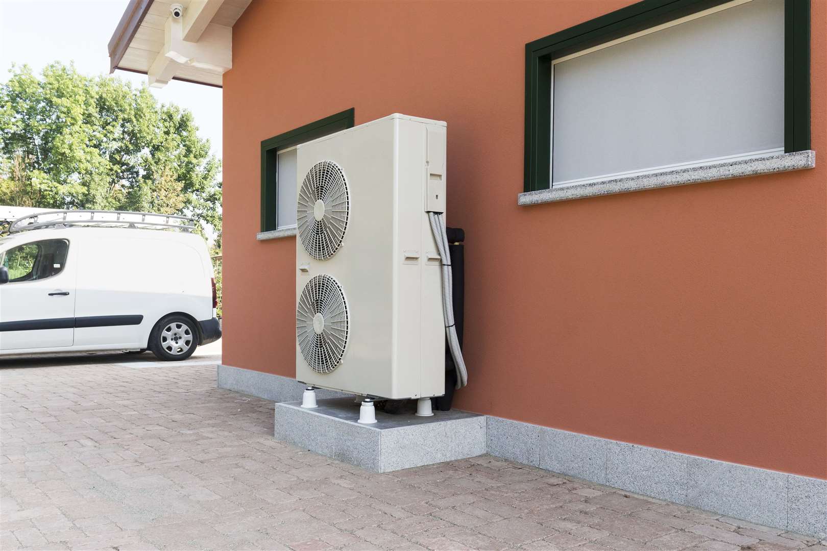 Heat pumps offer one solution to heating a home without using fossil fuels.
