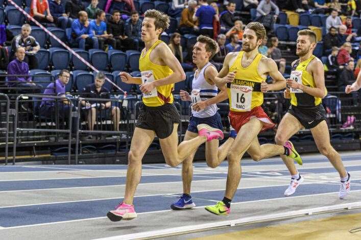 Stephen MacKay celebrated a major career breakthrough at the first event of 2020 with a silver medal, also placing as first Scot, in Friday's Scottish indoor 3000m championships at Glasgow's Emirates Arena.