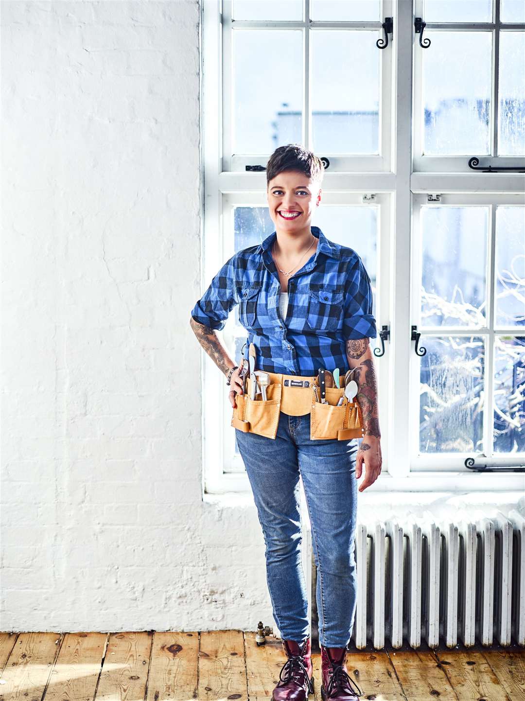 Jack Monroe shares her culinary can-do attitude. Picture: PA Photo/Mike English