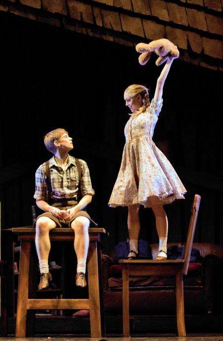 Andrew and Bethany Kingsley-Garner in Scottish Ballet's Hansel & Gretel. Picture: Christina Riley