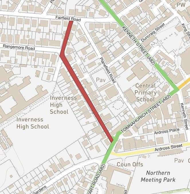 Montague Row will close temporarily to traffic for water mains replacement work.