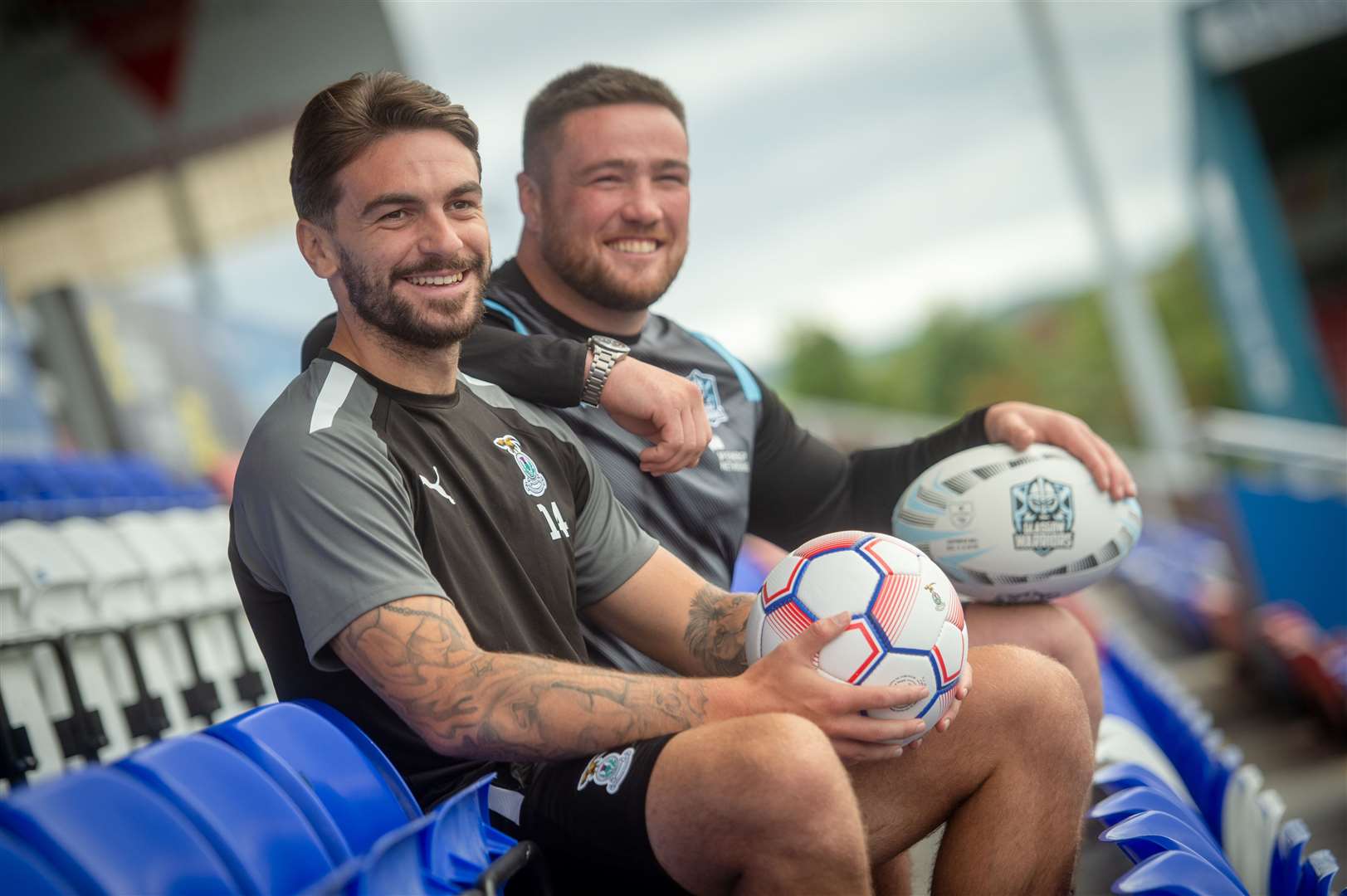 Fagerson and the Glasgow Warriors will take over Caley Thistle's stadium for a pre-season friendly next Friday evening. Picture: Callum Mackay