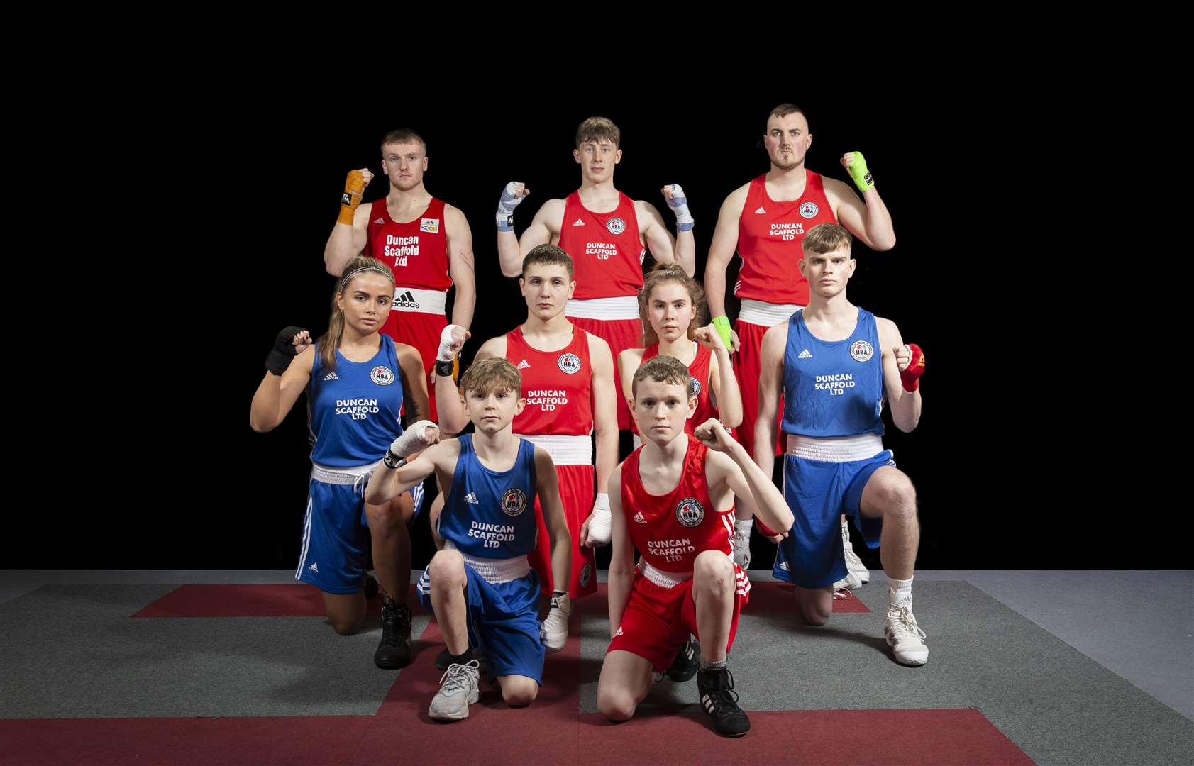 Highland Boxing Academy novice squad