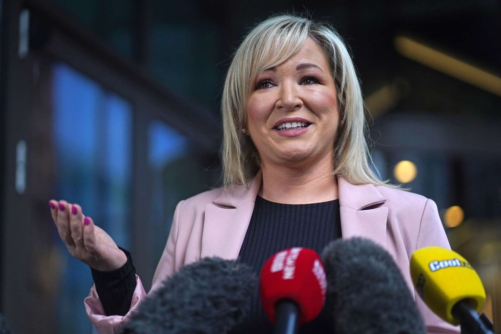 Sinn Fein vice president Michelle O’Neill said the DUP needed to stop ‘holding the public to ransom’ (Brian Lawless/PA)