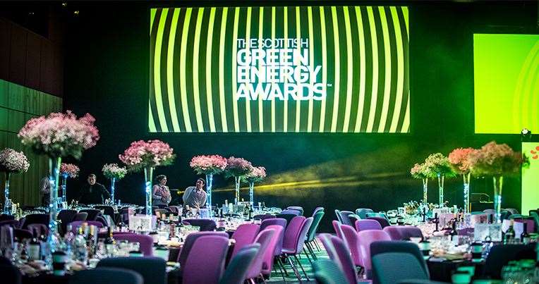 The Scottish Green Energy Awards will return as a live event in December.