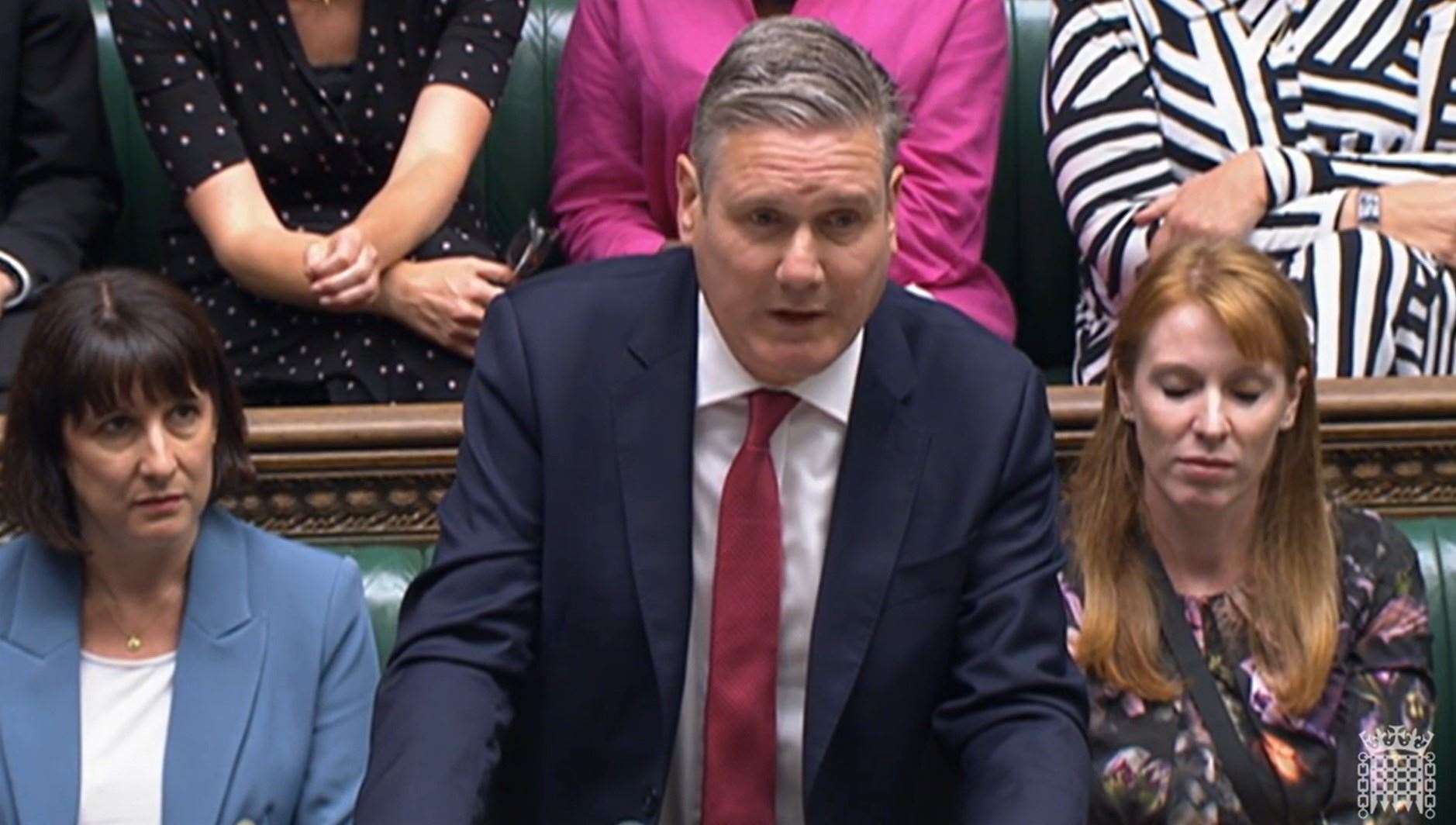 Labour leader Sir Keir Starmer speaks during Prime Minister’s Questions (House of Commons/UK Parliament/PA)