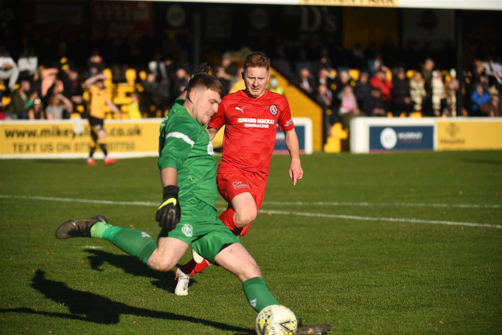 Dylan Maclean says it is only a matter of time before the hard work Nairn County put in over pre-season is reflected in their results. Picture: James Mackenzie