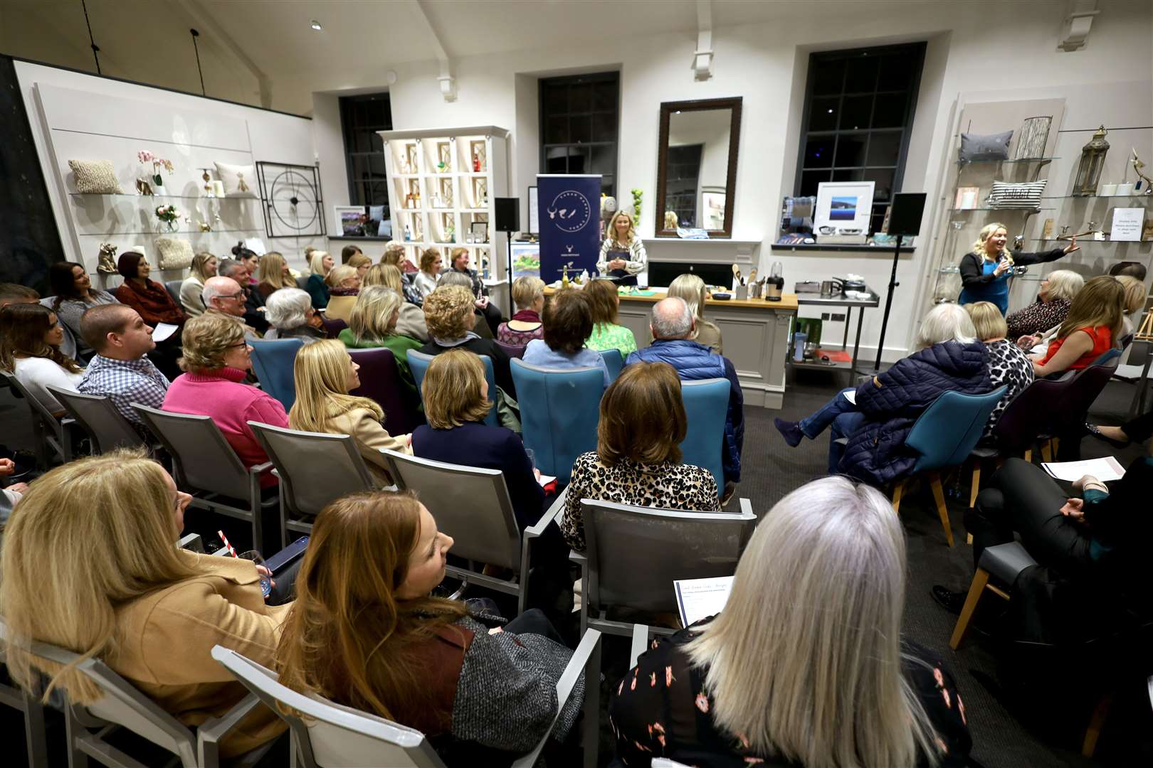 A large number of people attended the event at An Talla. Picture: James Mackenzie.