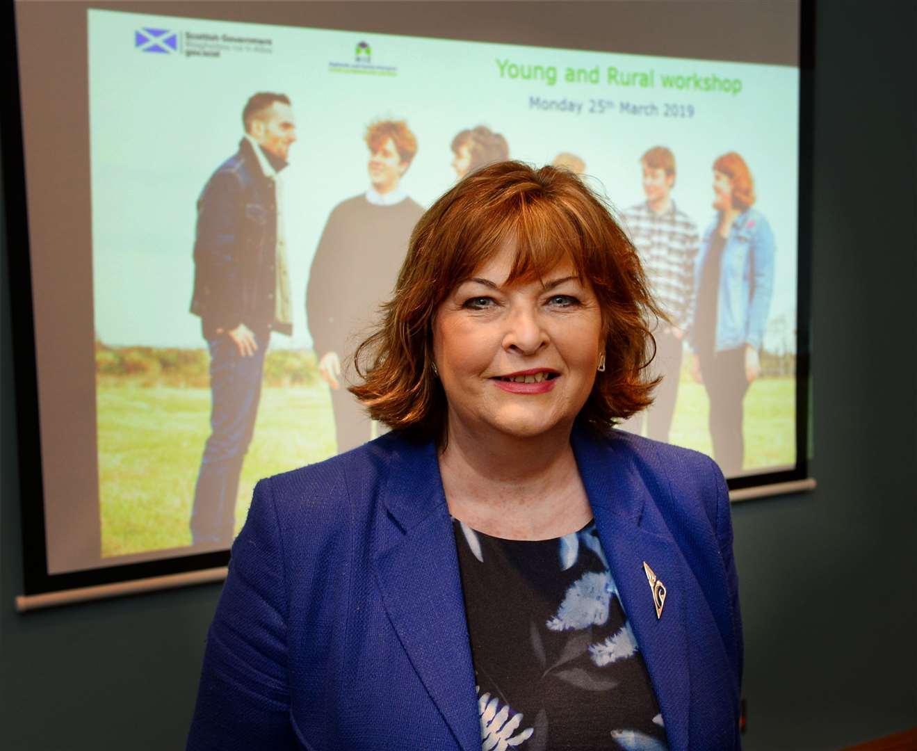 MSP Fiona Hyslop,Cabinet Secretary for Culture, Tourism and External Affairs... Picture: Gary Anthony. Image No.043570.