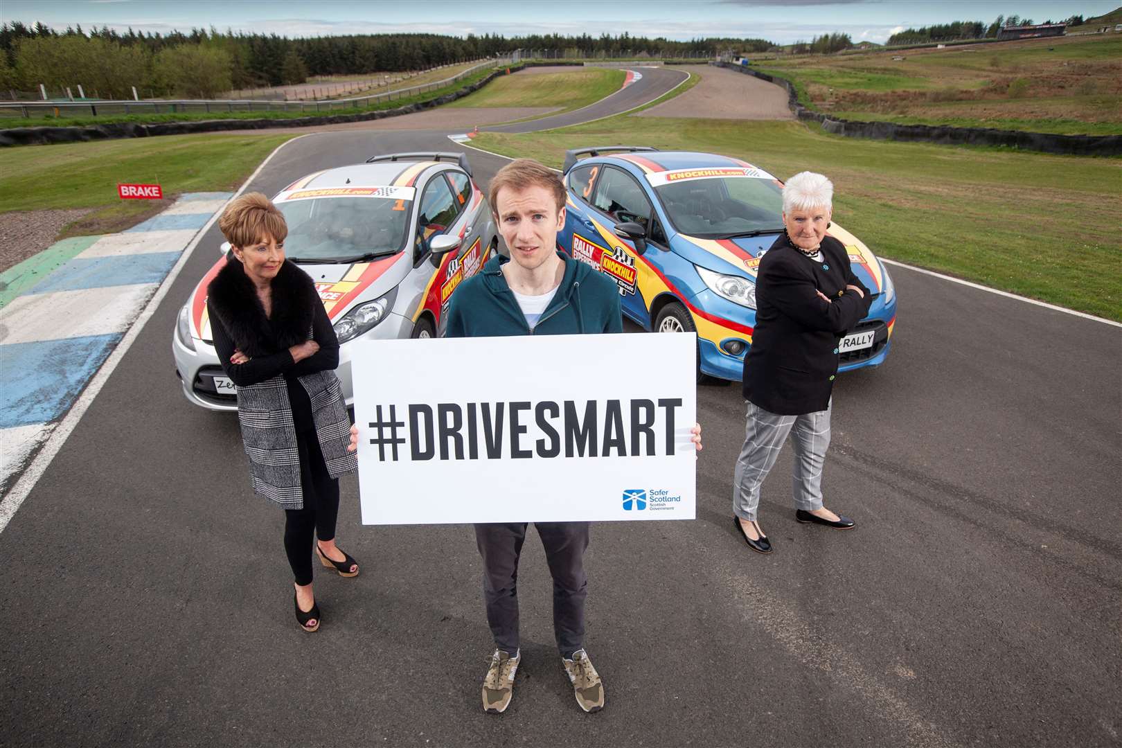 The ‘Gran Kart’ experience is part of the Scottish Government and Road Safety Scotland #DriveSmart campaign.