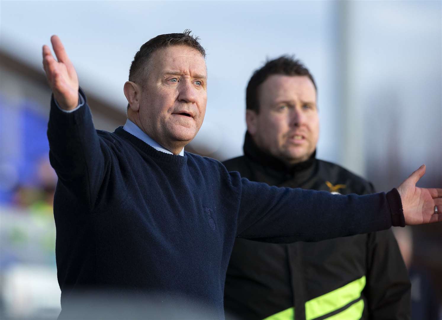 John Robertson has blamed the league for delaying the postponement of last Friday's Highland derby.