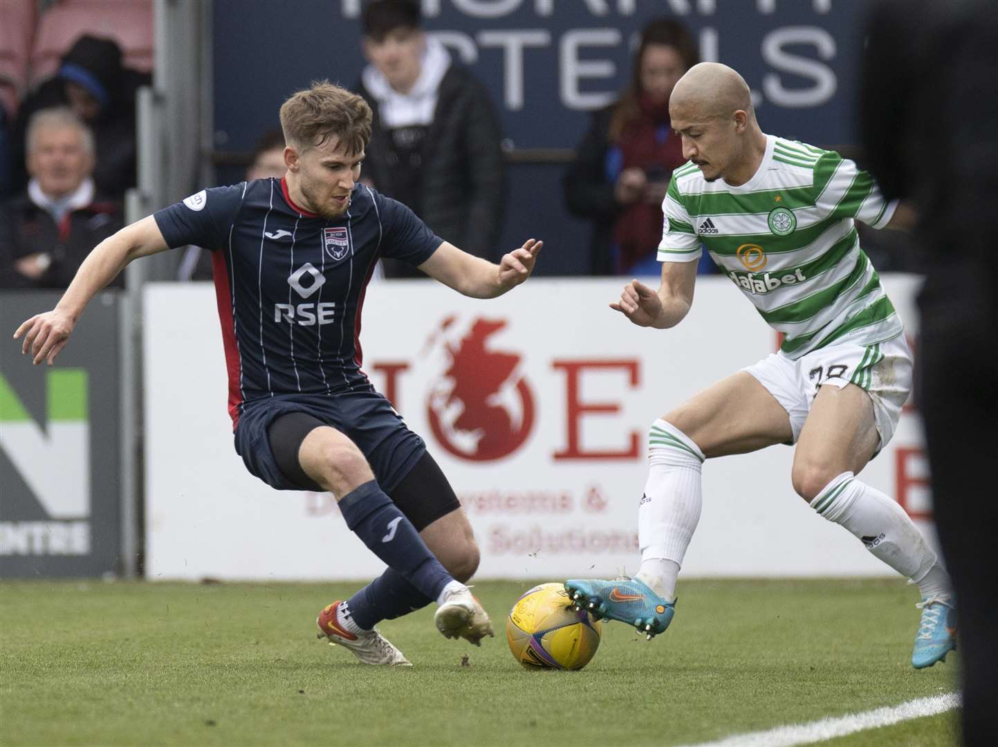 Ross County are potentially just a couple of results away from European football. Picture: Ken Macpherson