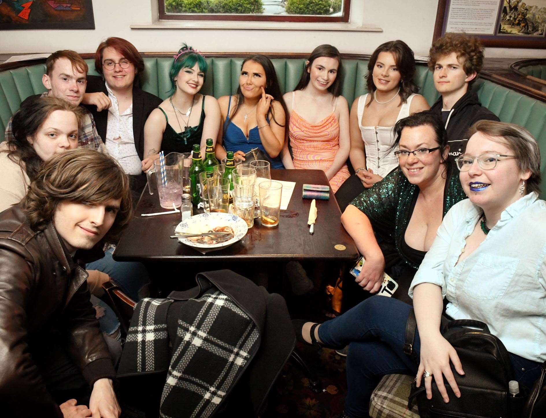 Acting and Theatre Performance night out. Picture: James Mackenzie.