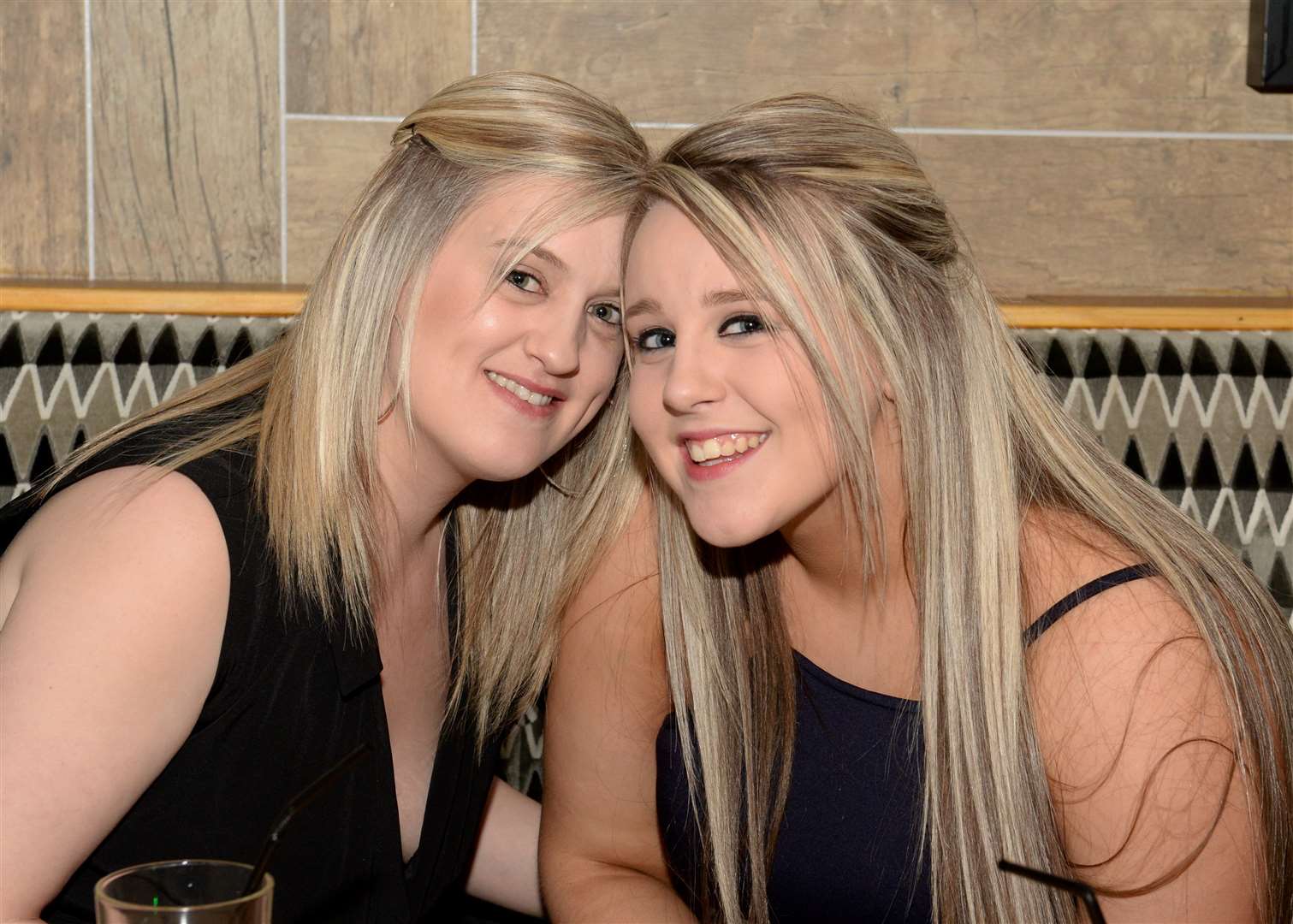 Sisters Donna and Danielle MacIver. Picture: Gary Anthony.