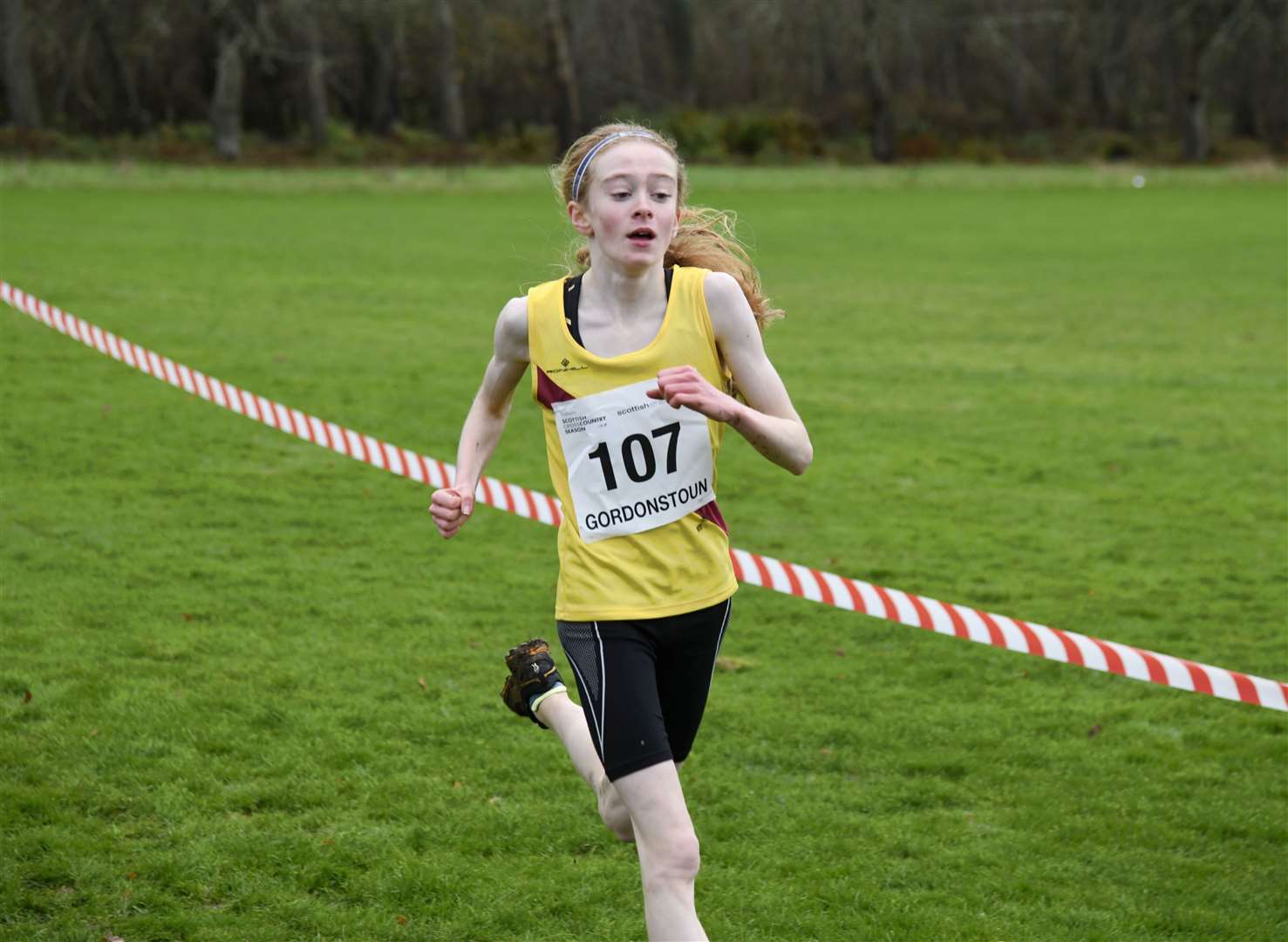 Lois Macrae is under-17 800 metres champion. Picture: Beth Taylor.