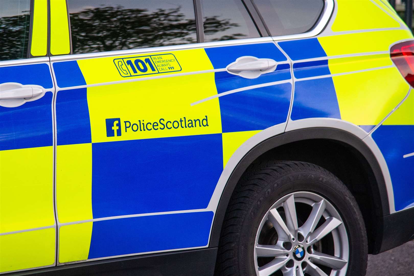 Police Scotland car.