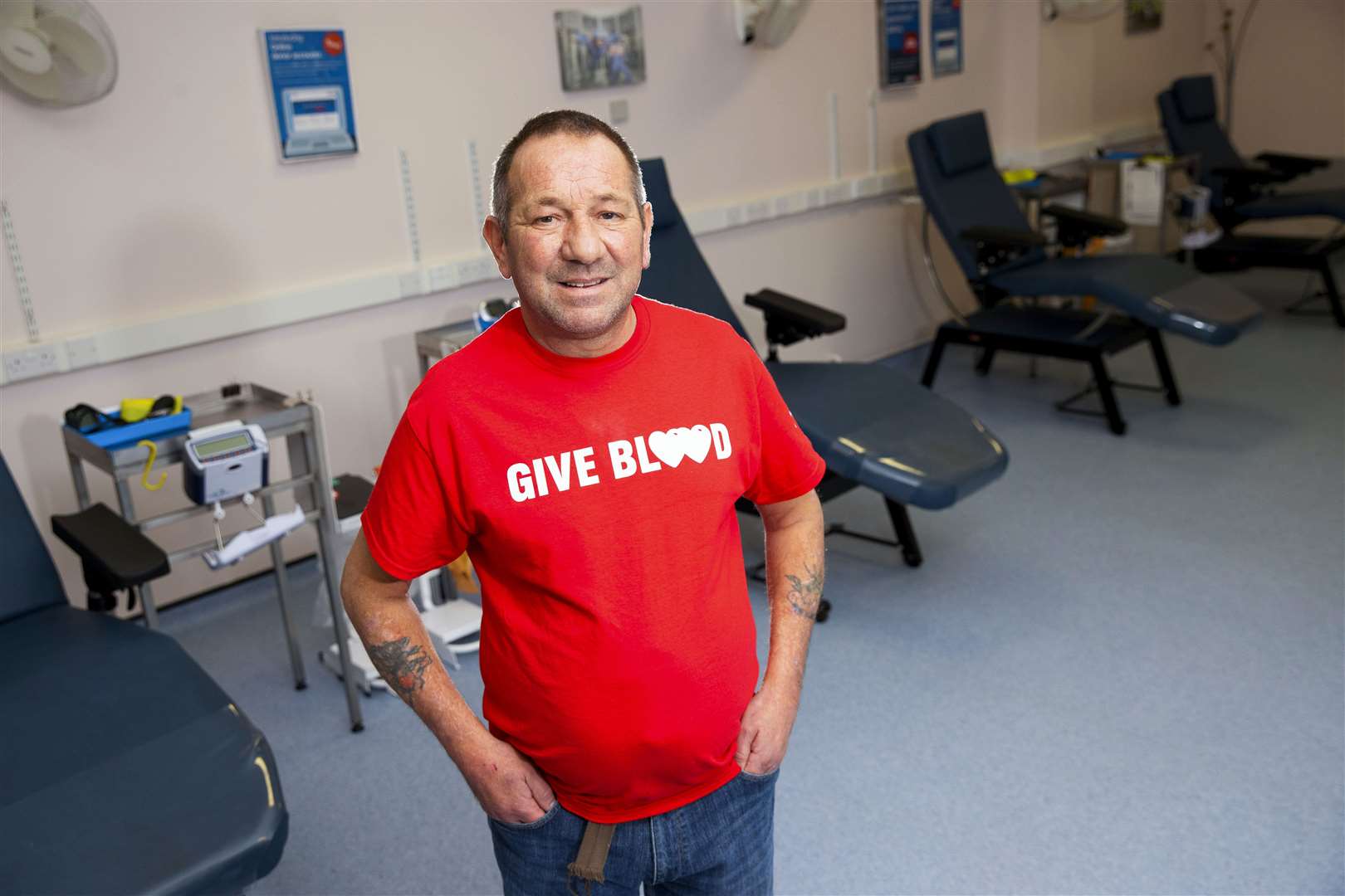 INVERNESS, SCOTLAND - DECEMBER 02: Kevin Lowe is pictured during an SNBTS patient story at Raigmore Hospital, on December 02, 2020, in Inverness, Scotland. (Photo by Craig Williamson / SNS Group)