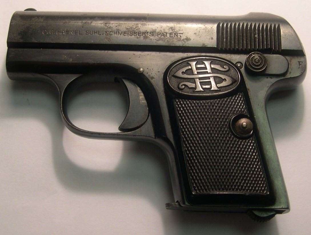 The gun used to kill Alistair Wilson.