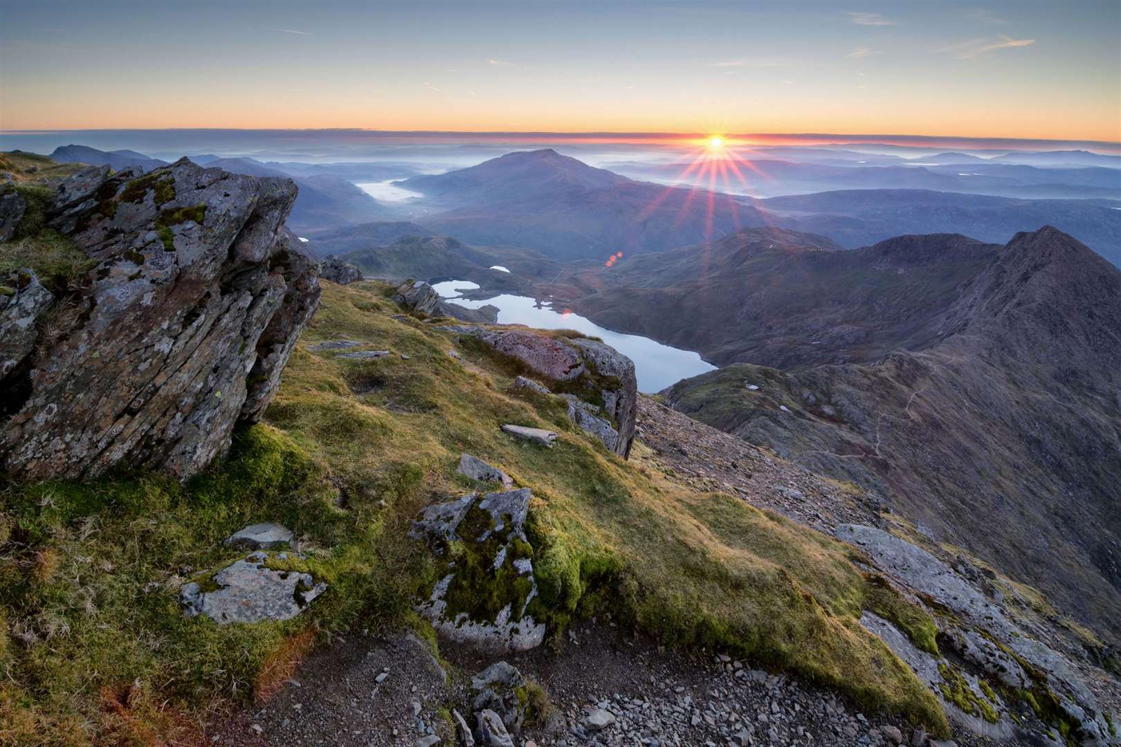 A view from Snowdon in Snowdonia National Park. Picture: PA Photo/iStock