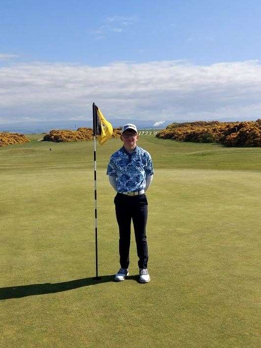 Jack Mann won at Fortrose to earn a world ranking.