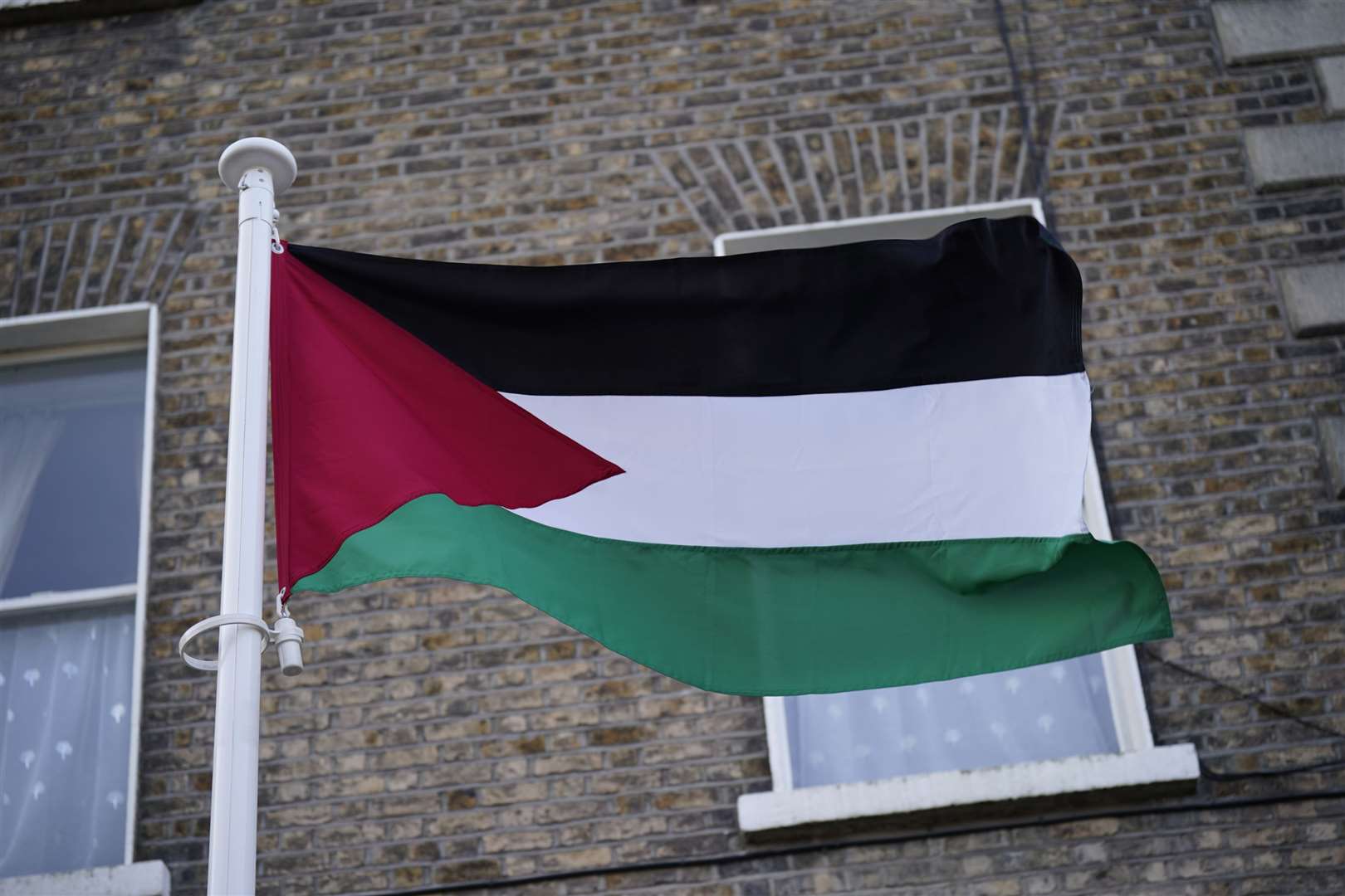 The Palestinian Embassy in Dublin (Niall Carson/PA)