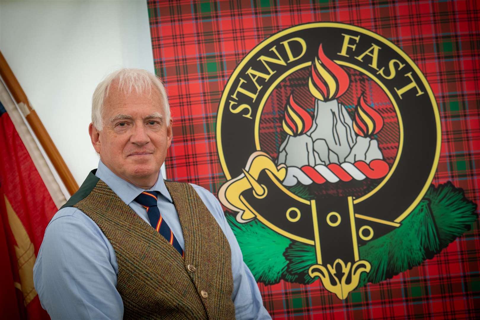 Tim Atkinson vice chairman Clan Grant council. Picture: Callum Mackay
