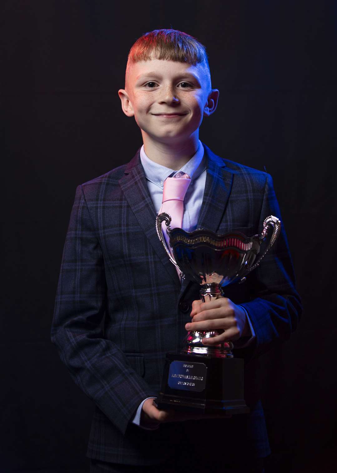 McKenzie Tyronney picked up the critics' choice award and boy boxer of the year at Highland Boxing Academy's 2021/22 awards. Picture: David Rothnie