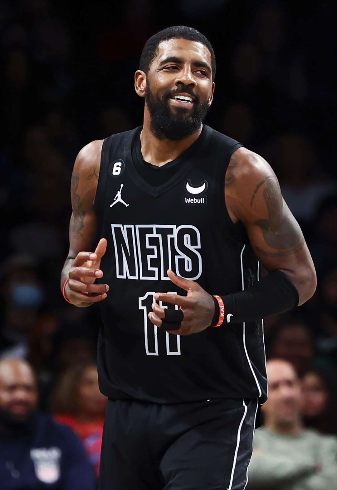 Brooklyn Nets star Irving has also recently faced backlash for sharing a post about an antisemitic film (AP Photo/Jessie Alcheh)