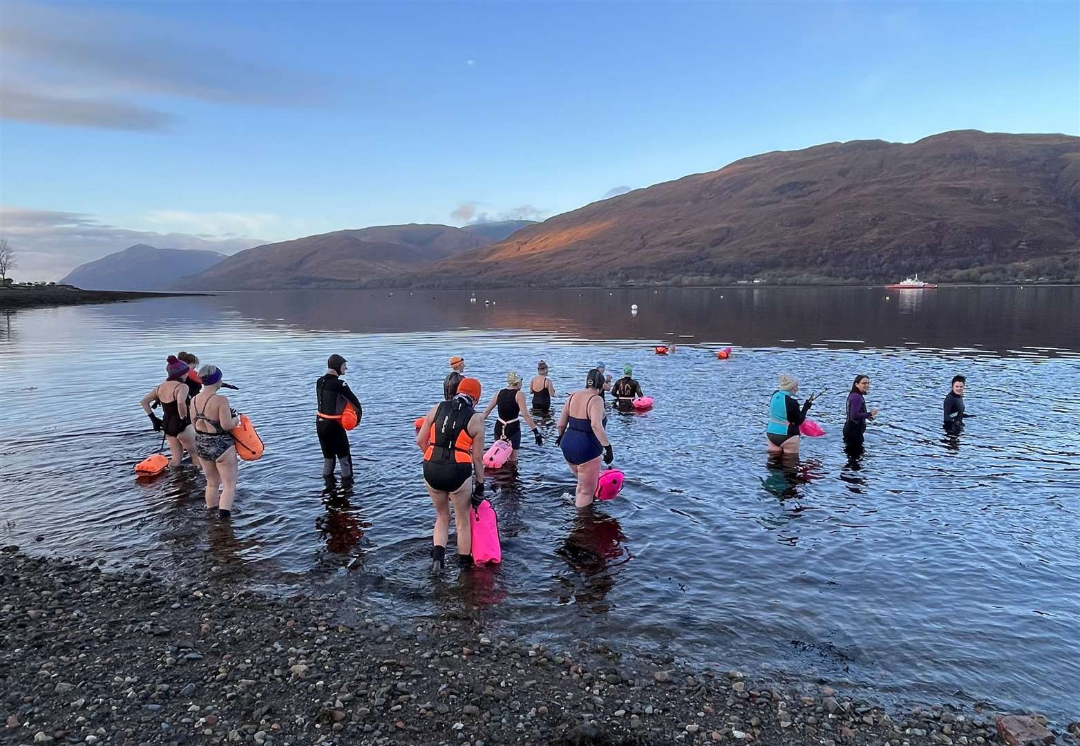 There will be an opportunity to try out open water swimming. Picture: Nix Forster