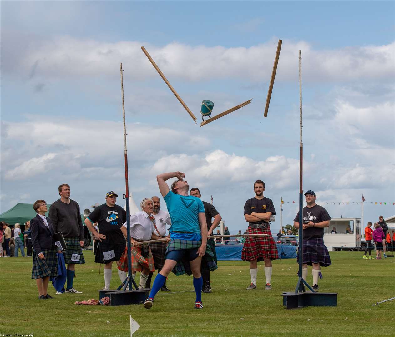 Nairn Highland Games is an annual spectacle which attracts thousands of people. Picture: Kenny Macleod