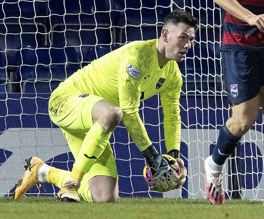 Ross Laidlaw has committed his future to Ross County. Picture: Ken Macpherson