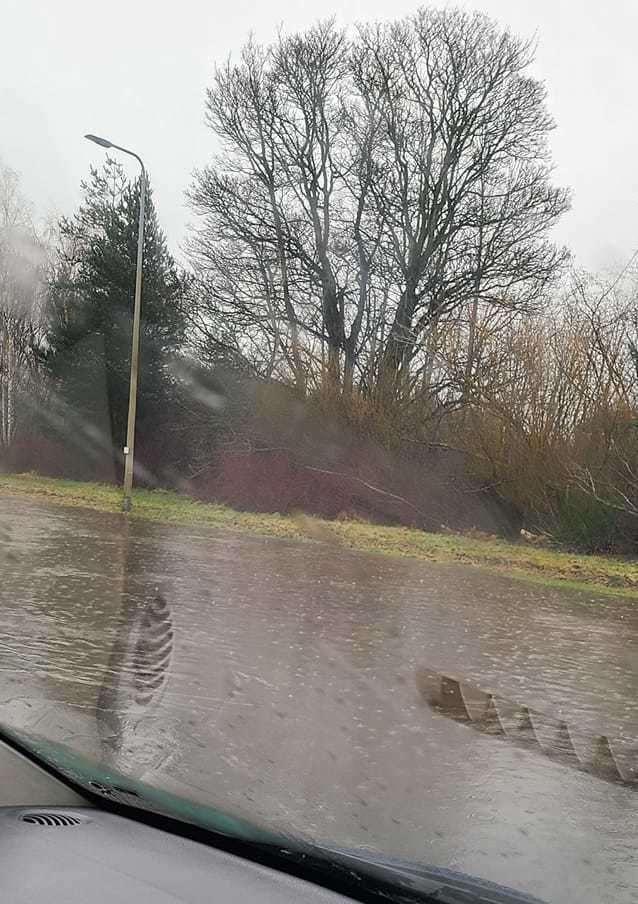 Balloan Road at Culduthel end this afternoon. Photo: Claire Davidson