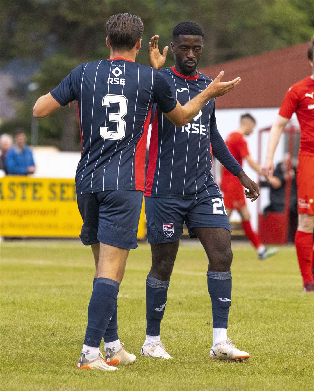 Jordy Hiwula scored the opener for County against Dunfermline. Picture: Ken Macpherson