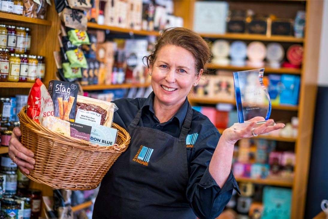 Previous award winners Jacqui Williamson of Corner on the Square (Beauly). Pictures by: Chris Watt.