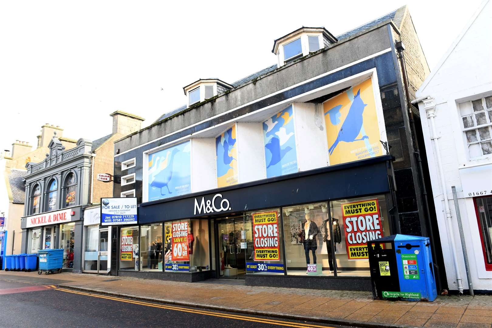 M & Co, Nairn HIgh Street. Picture: Callum Mackay..